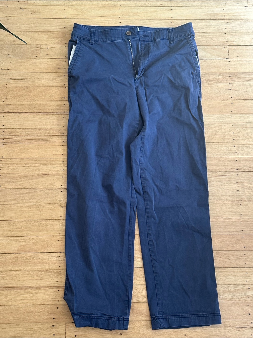 GAP Navy Straight-Leg Women's Trousers